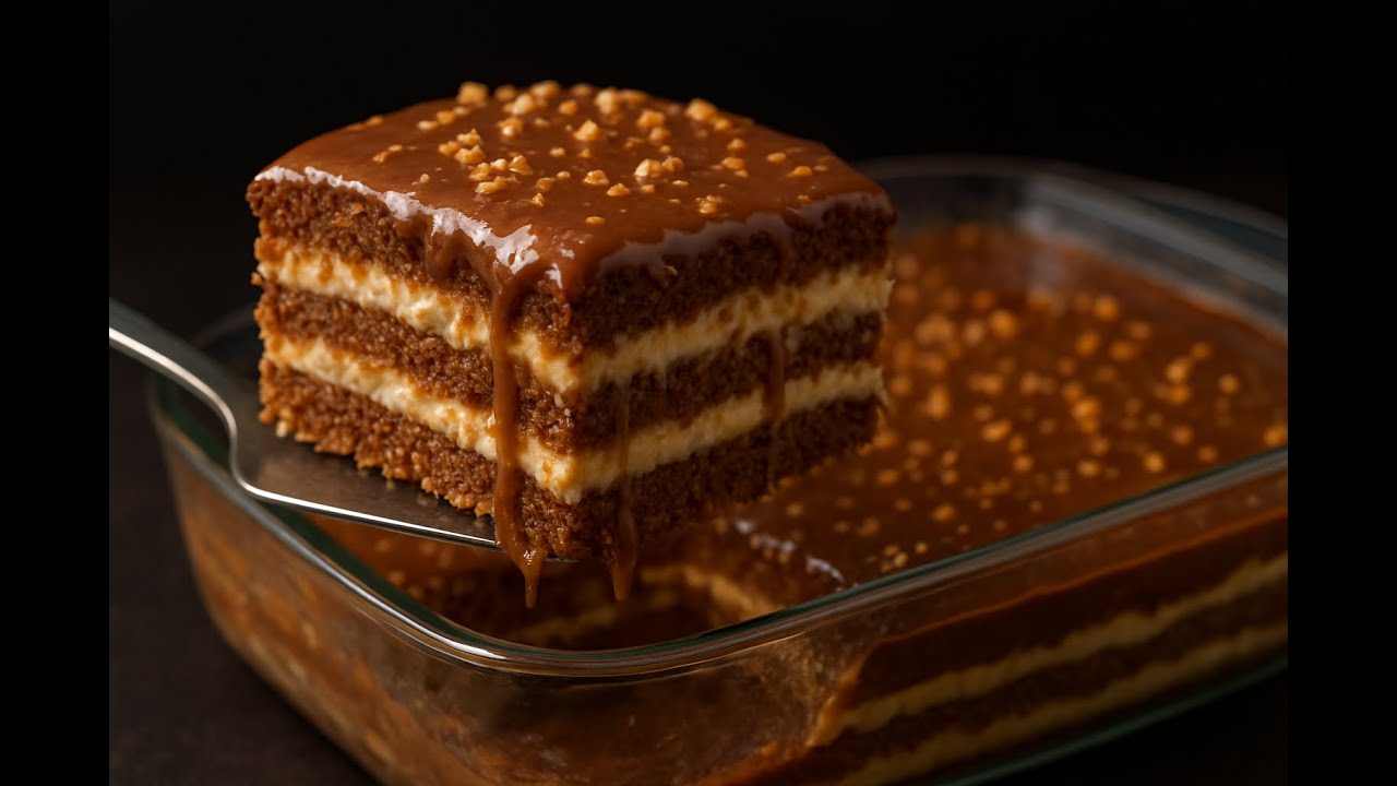 Ein unglaublich leckerer Kuchen ohne Backen – fertig in nur 5 Minuten! 🍫