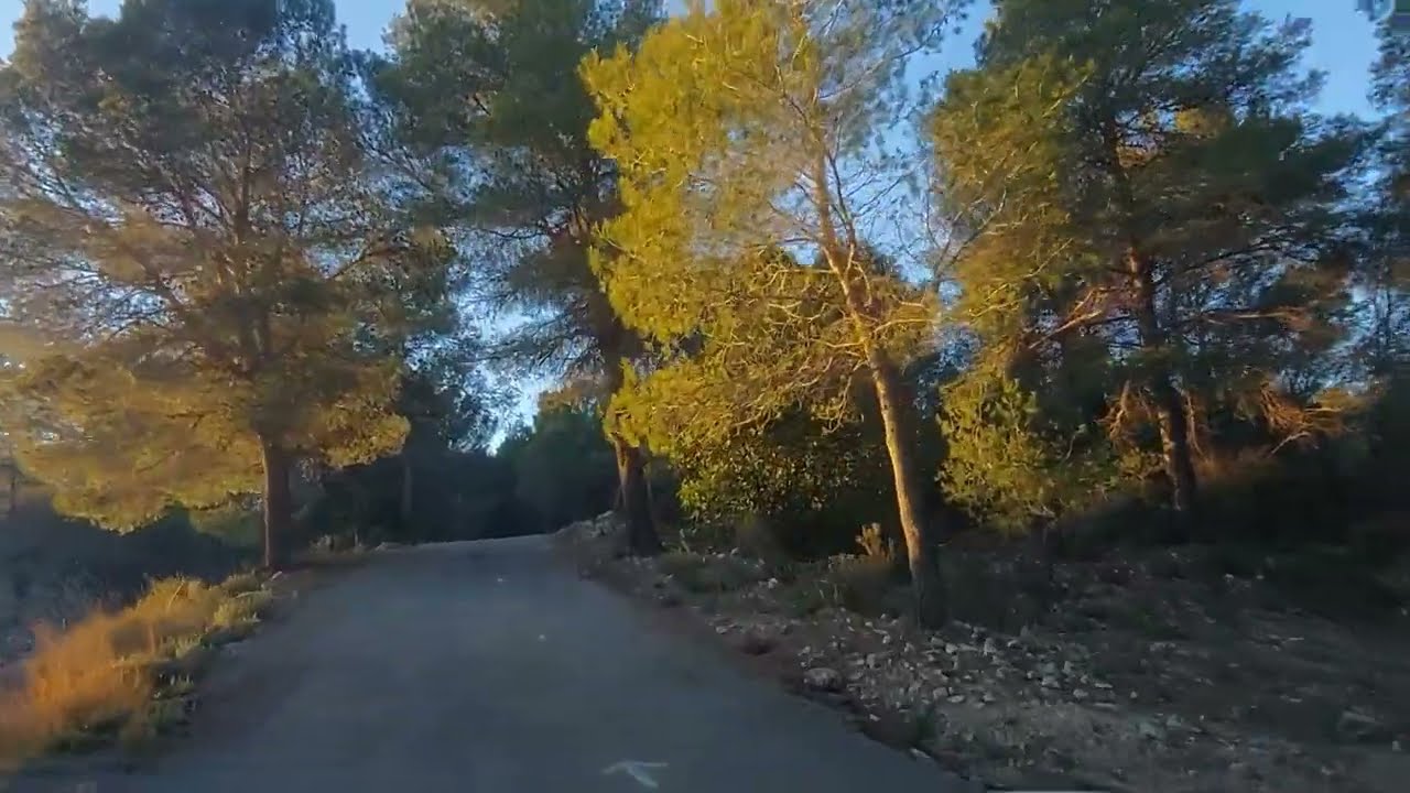 Mountain Road in Spain