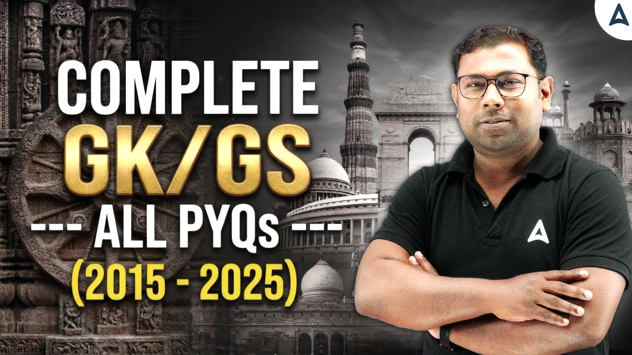 Complete GK/GS Previous Year Questions for Competitive Exams | GK/GS Questions by Ashok Sir