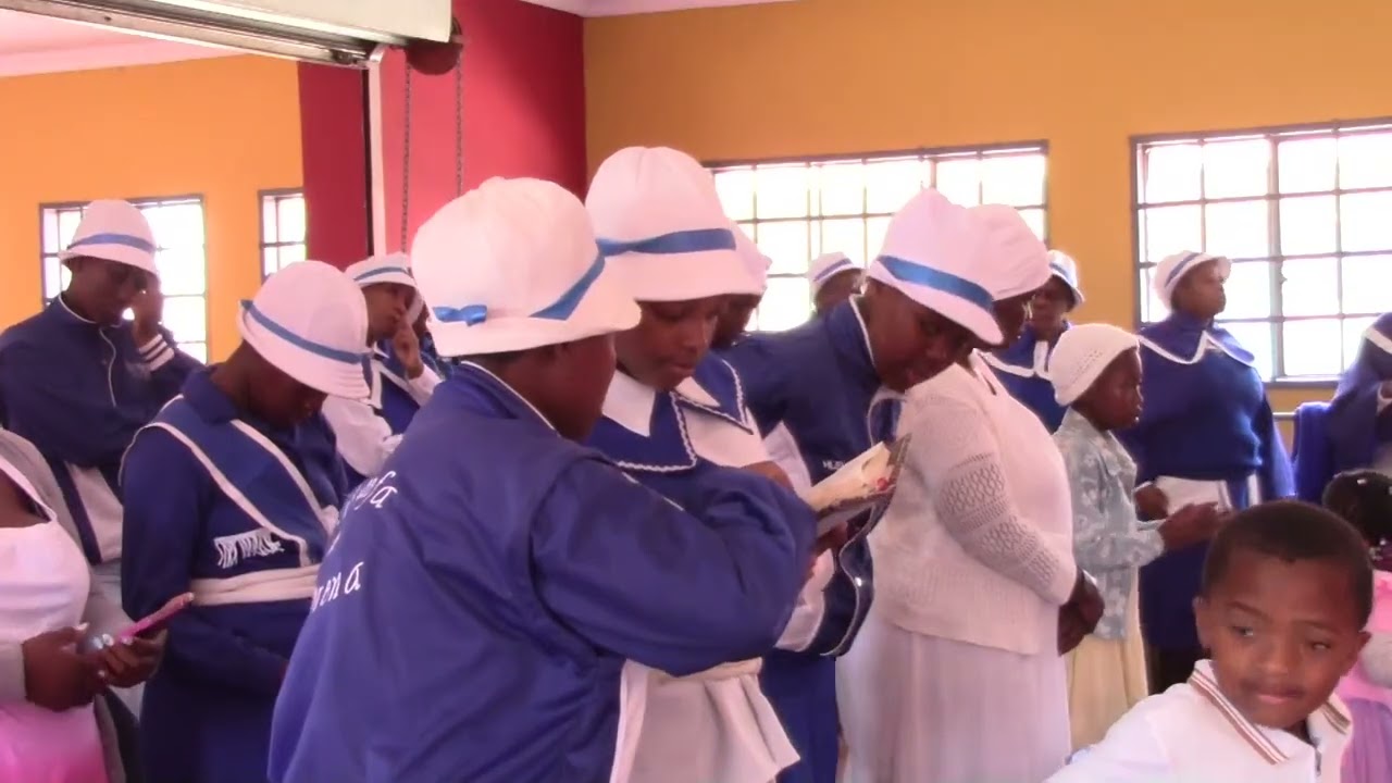 CHURCH OF CHRIST MISSION NO. 1 - CHURCH SERVICE BANNER UNVEILING