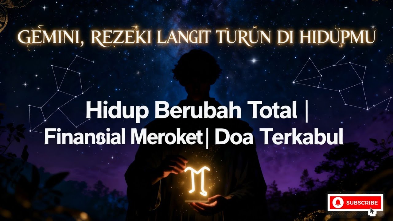 Gemini♊ Keuangan Meroket, Keberuntungan Bertubi-tubi, Hidupmu Di Rombak Total- Hari Ini Maret 2026
