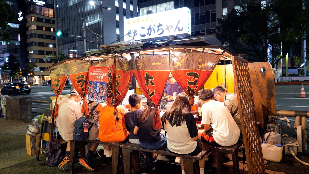 超高速ワンオペ屋台店主の壮絶すぎる１日に密着 | Japanese street food
