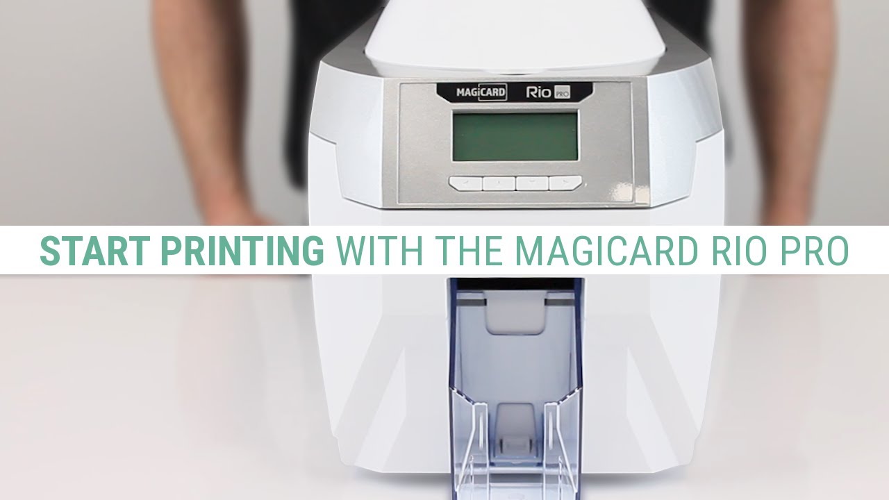 How to Set Up the Magicard Rio Pro ID Card Printer