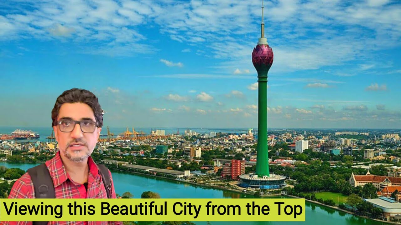 Inside the Lotus Tower, the tallest skyscraper in South Asia