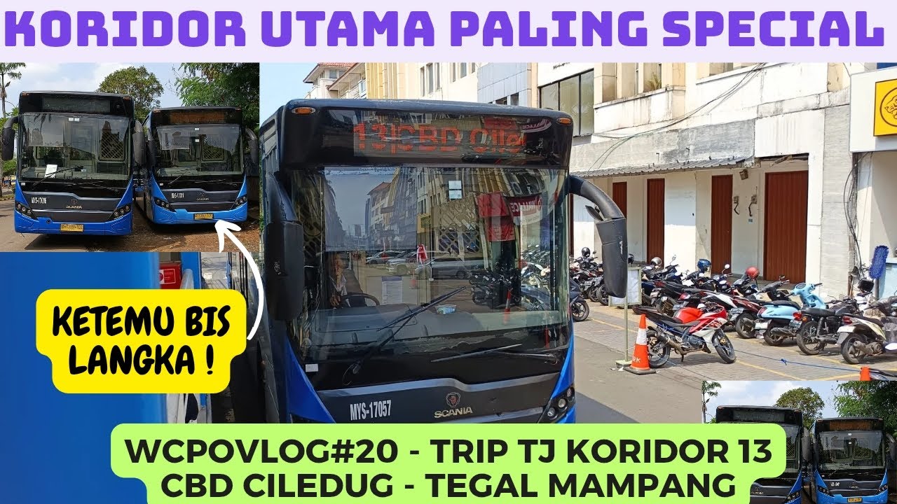 WCPOVlog#20 | FULL TRIP TRANSJAKARTA KORIDOR 13 CBD CILEDUG - TEGAL MAMPANG | MELEWATI JALAN LAYANG