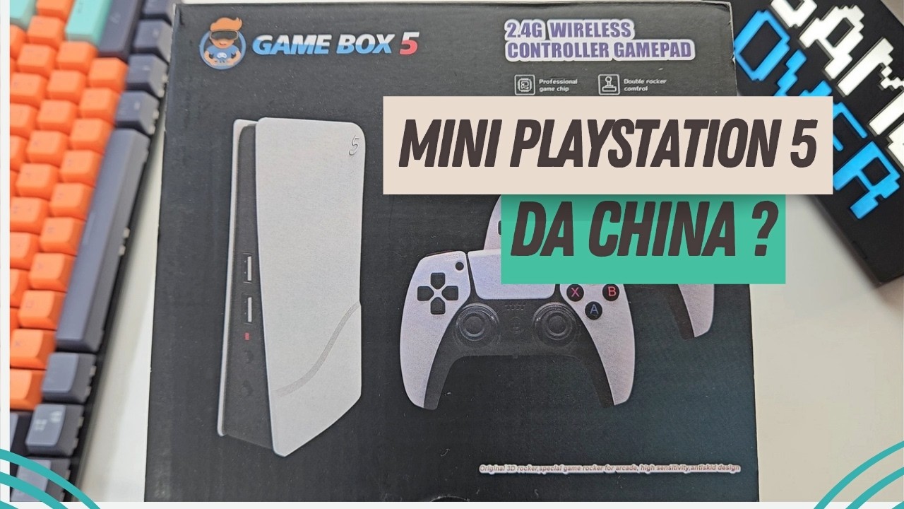 Comprei Um MINI PS5 Da CHINA Com MILHARES De JOGOS e Tive Uma SURPRESA!