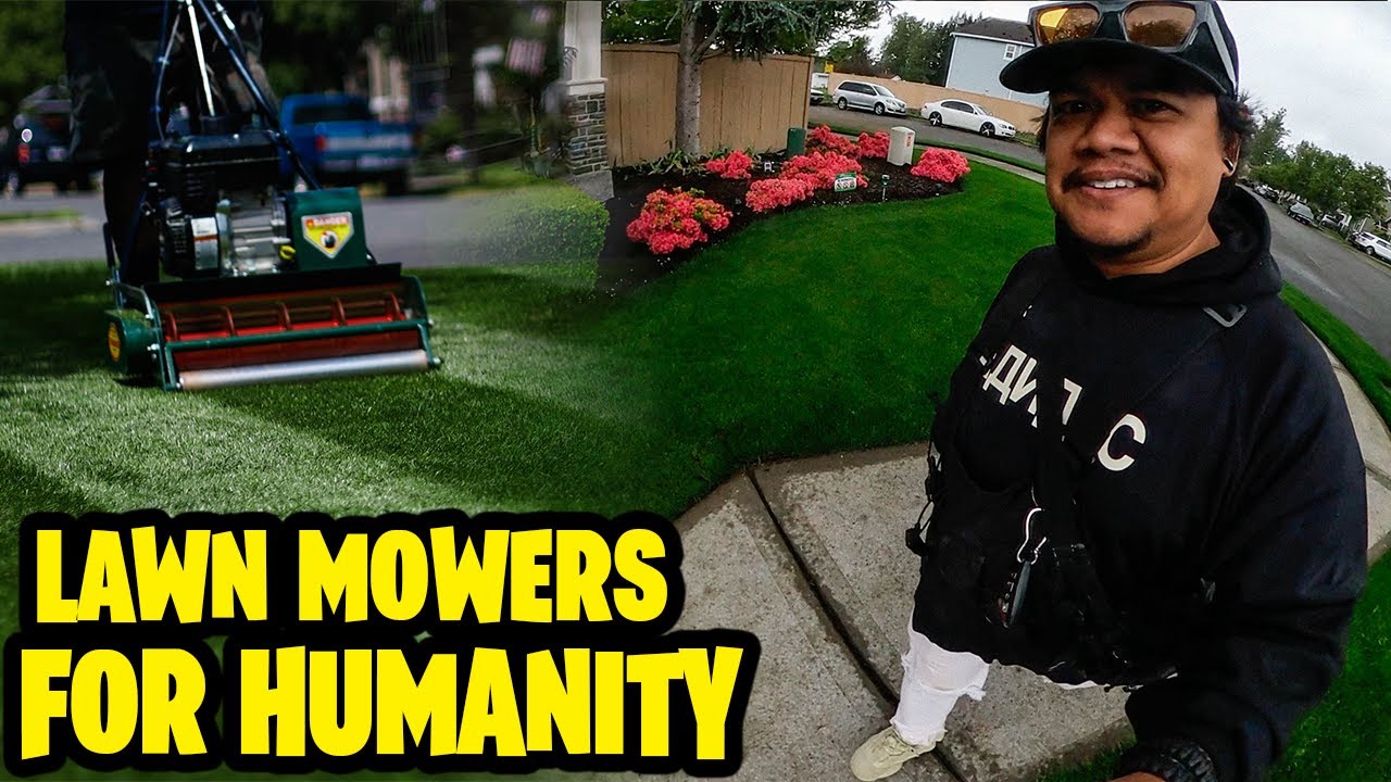 NEW STORE, NEW MOWER, & HELPING HUMANITY! 😂 SUPER FUN! 🤩