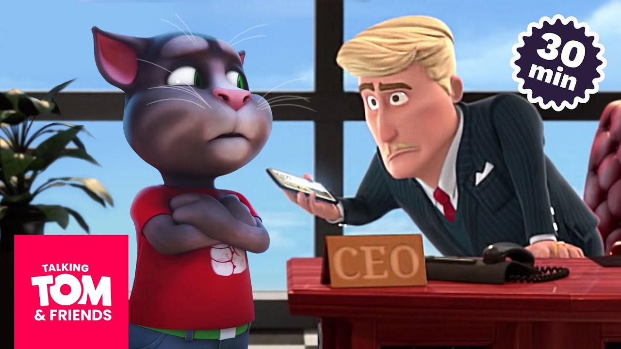 The Friends vs. The CEO! 💥 Talking Tom & Friends Compilation