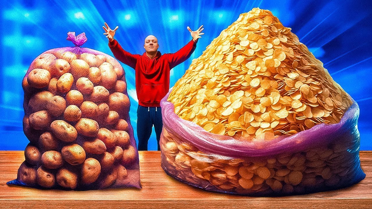 Quante patatine si ottengono da 1 sacco di patate da VANZAI