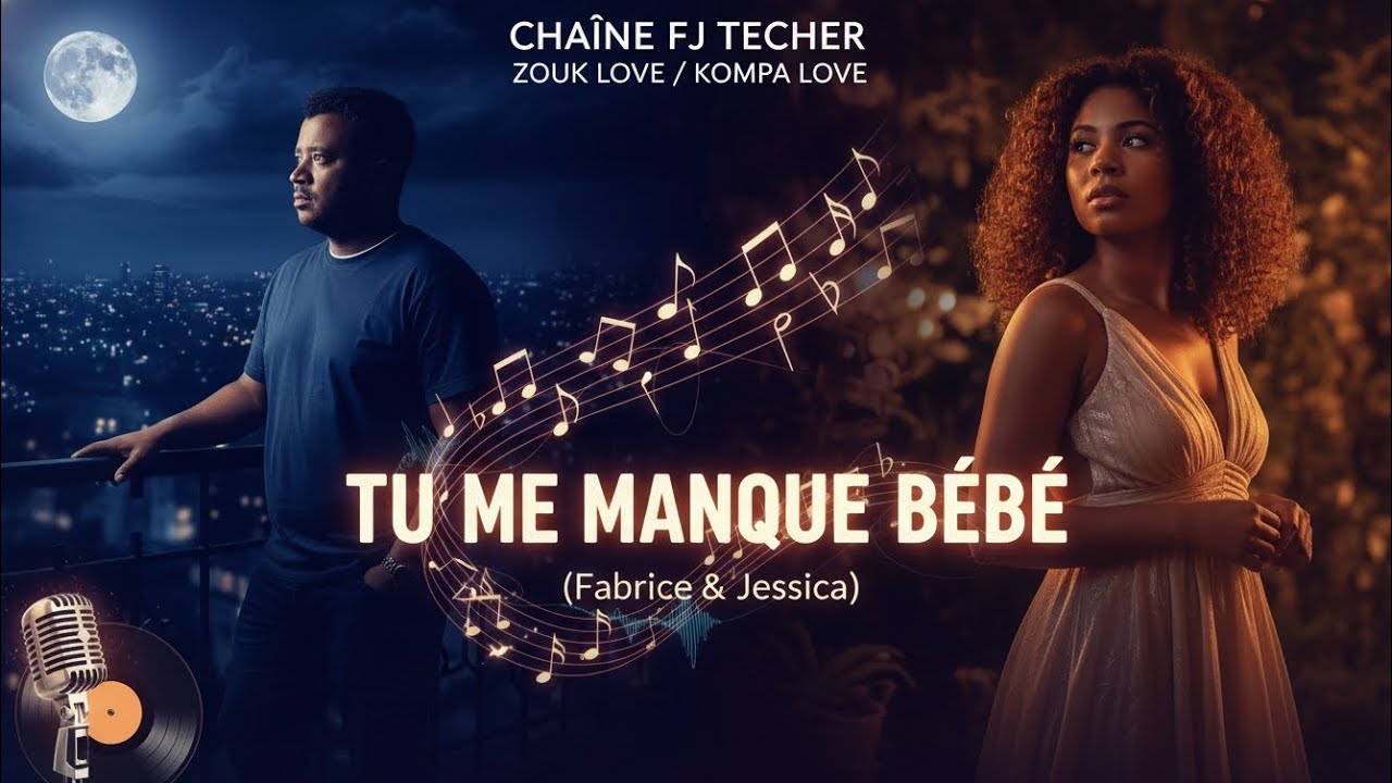 ZOUK LOVE : Tu me manques b&eacute;b&eacute;  - Nouveaut&eacute; Audio Officiel 2026 de FJTECHER  (Fabrice & Jessica)