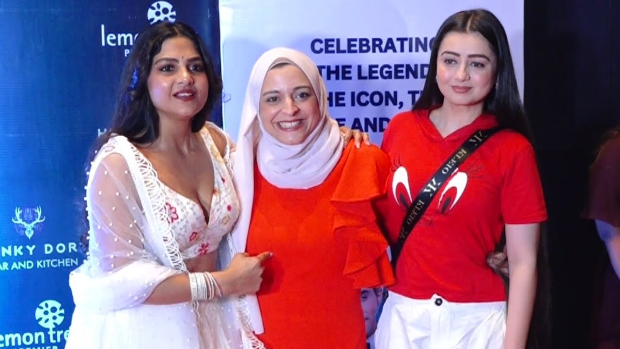 Chahat Pandey,Hema Sharma,Nouran Aly Arrive At Vivian Dsena Reunion Party After Bigg Boss 18