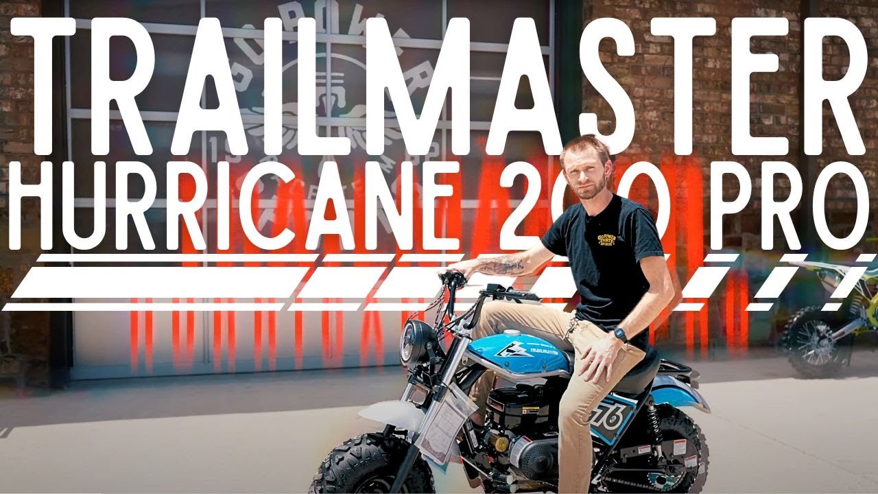 Я построил минибайк TrailMaster Hurricane 200 Pro!