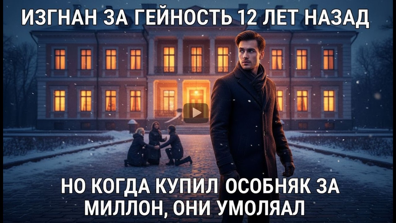 Изгнан за гейность 12 лет назад — но купил особняк за миллион, и они умоляли