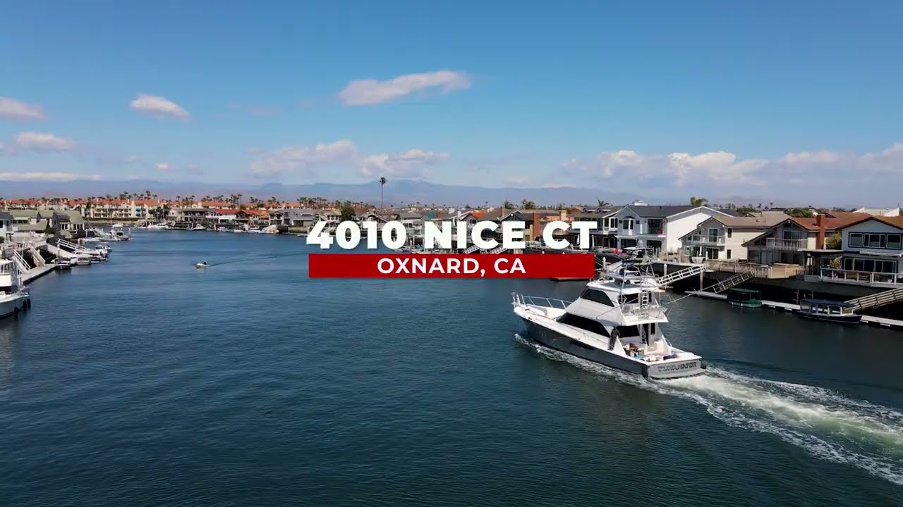 Amazing Harbor Waterfront Property located in Oxnard, CA