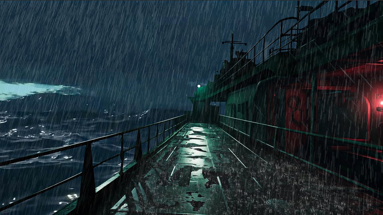 Listen to the Sound of Rain and Wave on the Sea to Feel Fresh, Forget Stress and Relax Your Mind