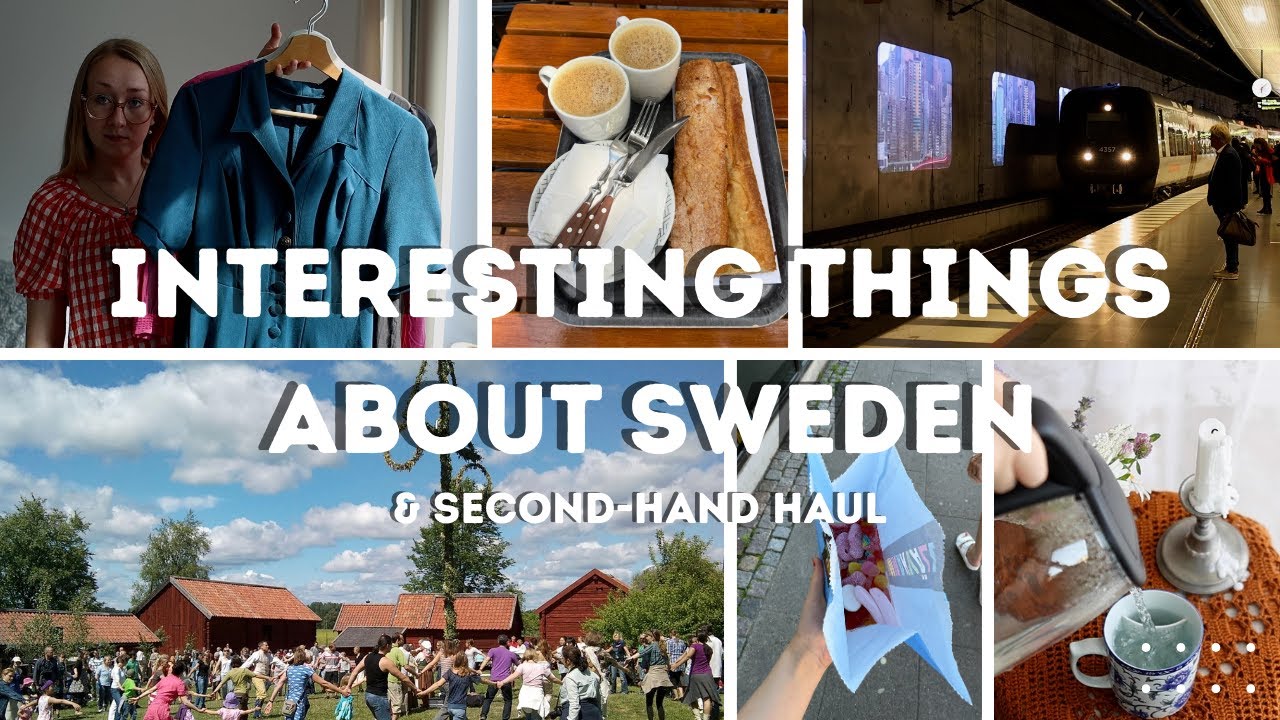 Interesting things about Sweden and items I found at second-hand stores.
