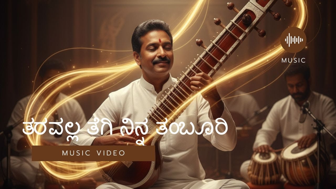 ತರವಲ್ಲ ತೆಗಿ ನಿನ್ನ ತಂಬೂರಿ 🎵 | Janapada | Kannada | Taravalla Tagi Ninna Tamburi