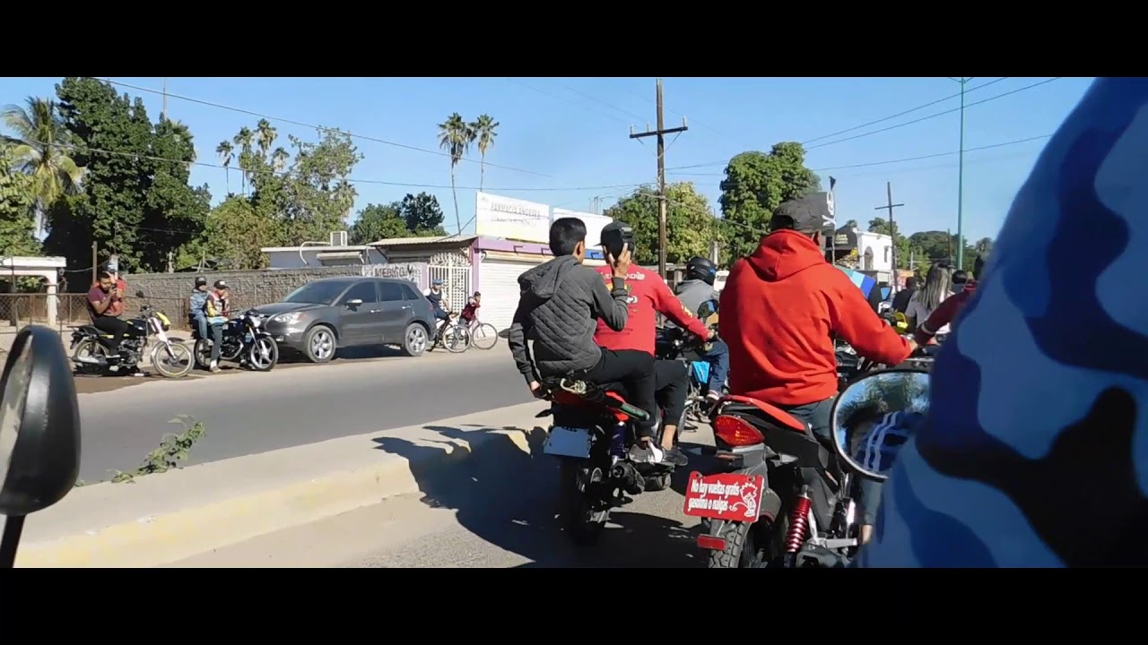 CONSTANCIA EL FUERTE, SINALOA.. DESFILE DE MOTOS