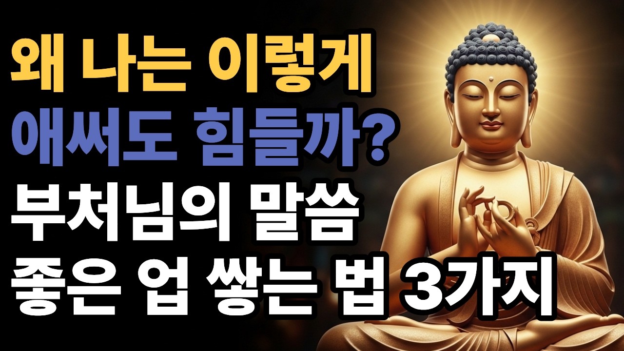 내 인생이 바뀌지 않는 이유 - 업의 이치를 알면 달라진다 | 오늘의 한마디ㅣ인생쉼표