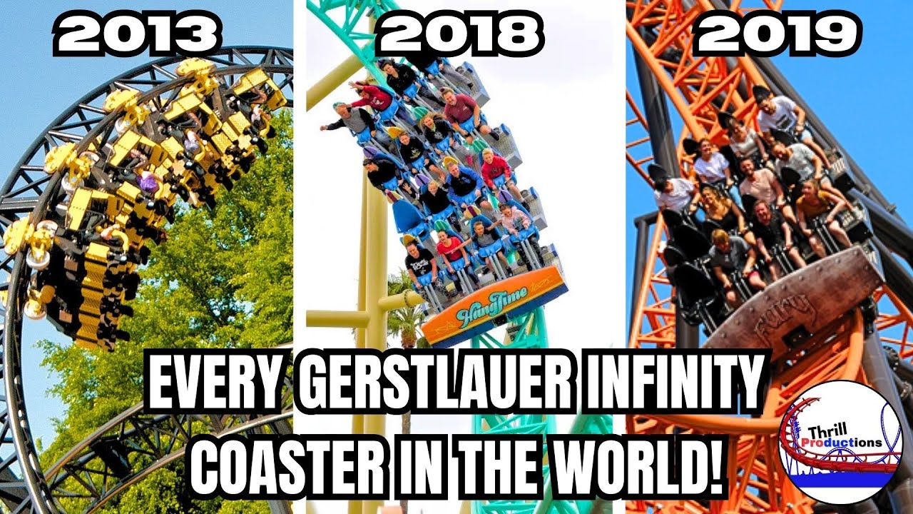 Every Gerstlauer Infinity Roller Coaster in the World! (2025 Edition)