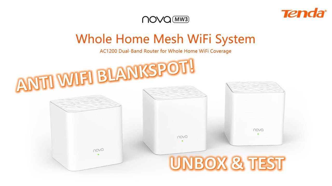 Solusi Wifi Rumahan - Tenda Nova MW3 | Teman Terbaik Work From Home