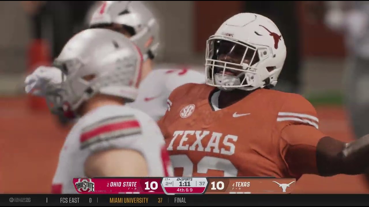 Film - hook em Y2 Vs Ohio State