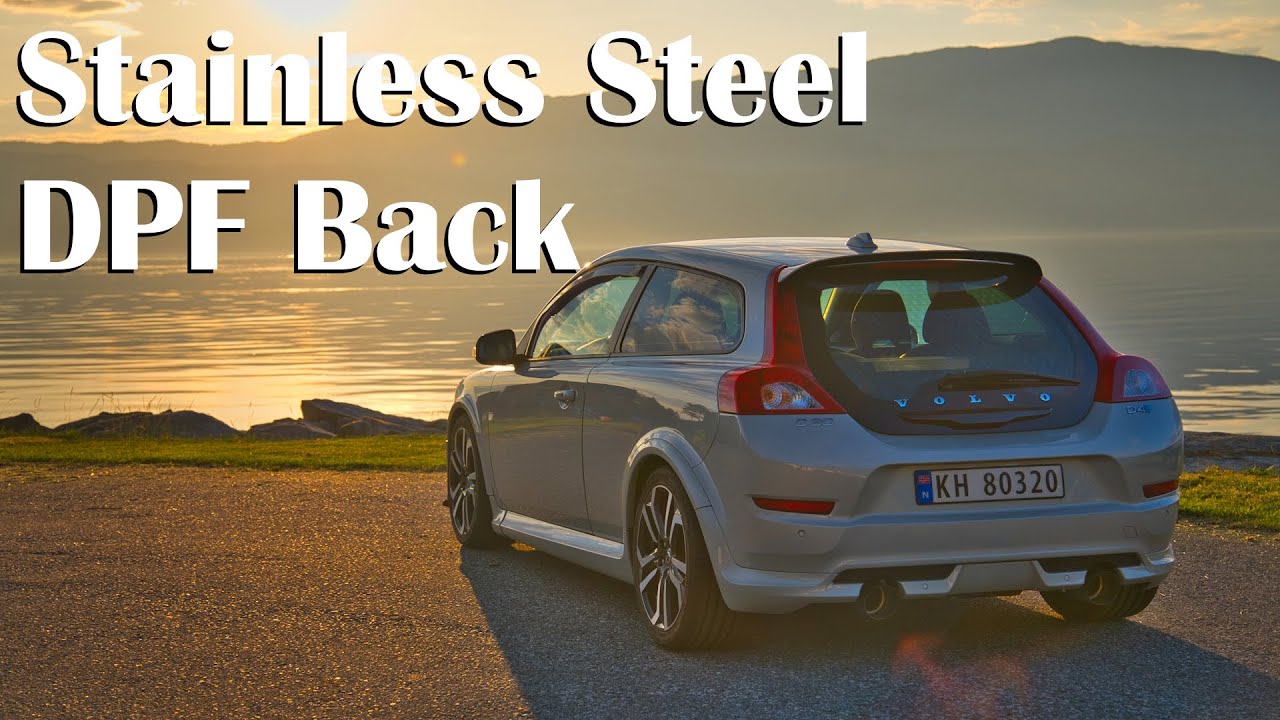 Volvo C30 D4 R-Design | Модернизация выхлопной системы для 5-цилиндрового дизельного двигателя