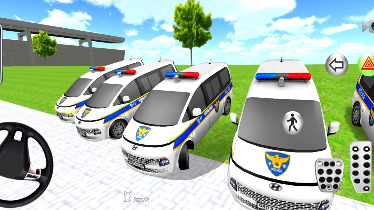 New Police car For Parking - 3d Driving Class android game || Car Game #gameplay #cargame