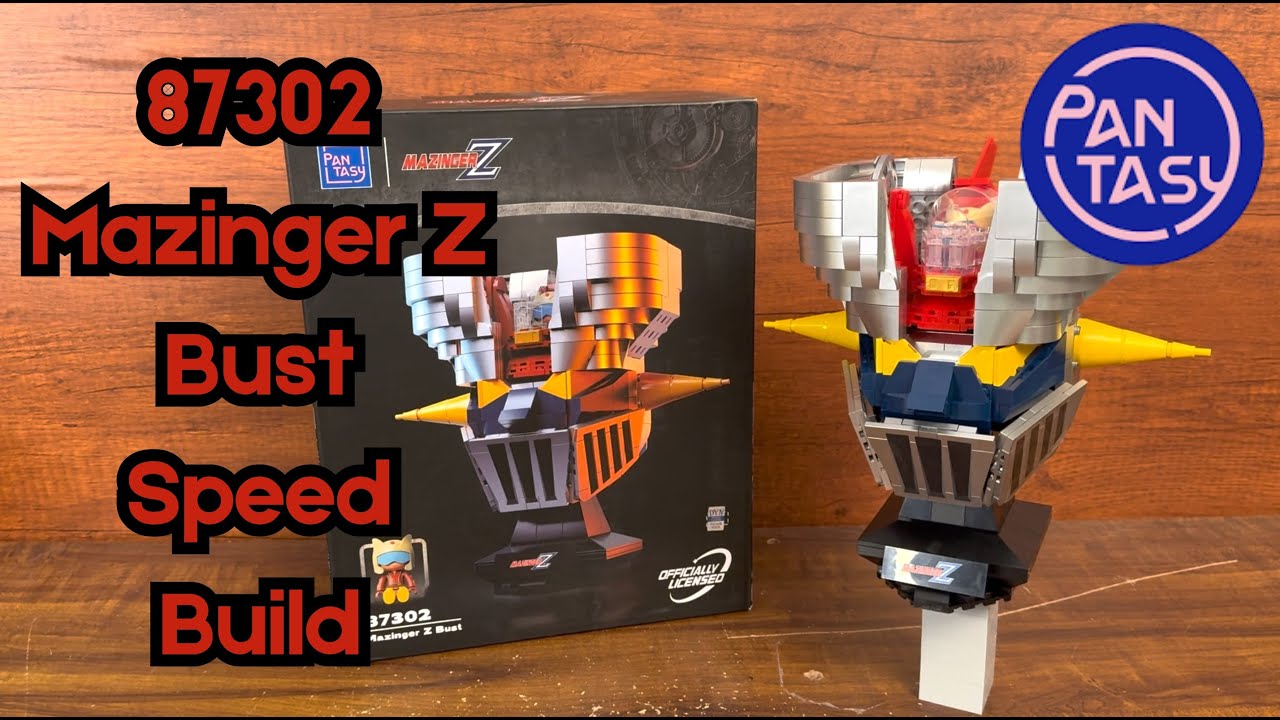 PANTASY 87302 Mazinger Z Bust Time-lapse Speed Build