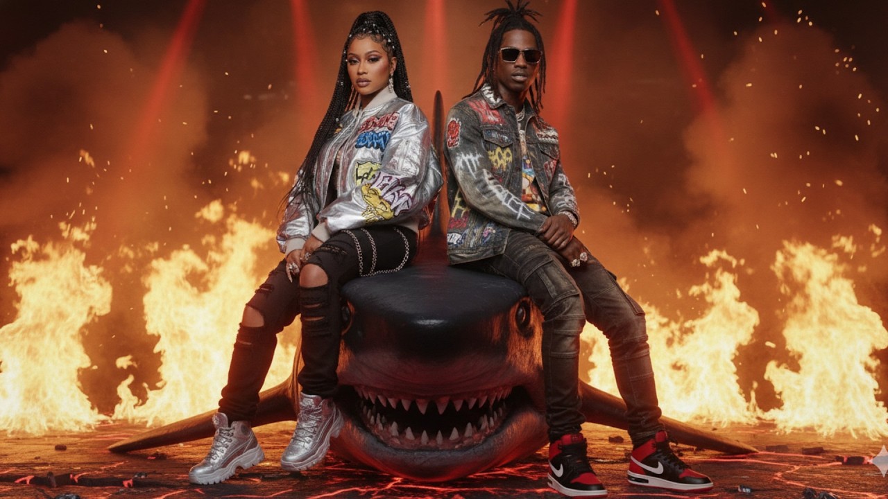 Travis Scott x Cardi B - BUTTERFLY DOORS TO HELL
