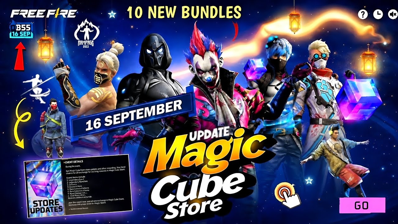 🔥 OB55 MAGIC CUBE STORE UPDATE 2026 🤯 | NEW ANIMATION IN MAGIC CUBE FREE FIRE