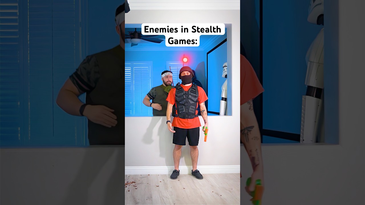 Enemies in Stealth Games be like&hellip;