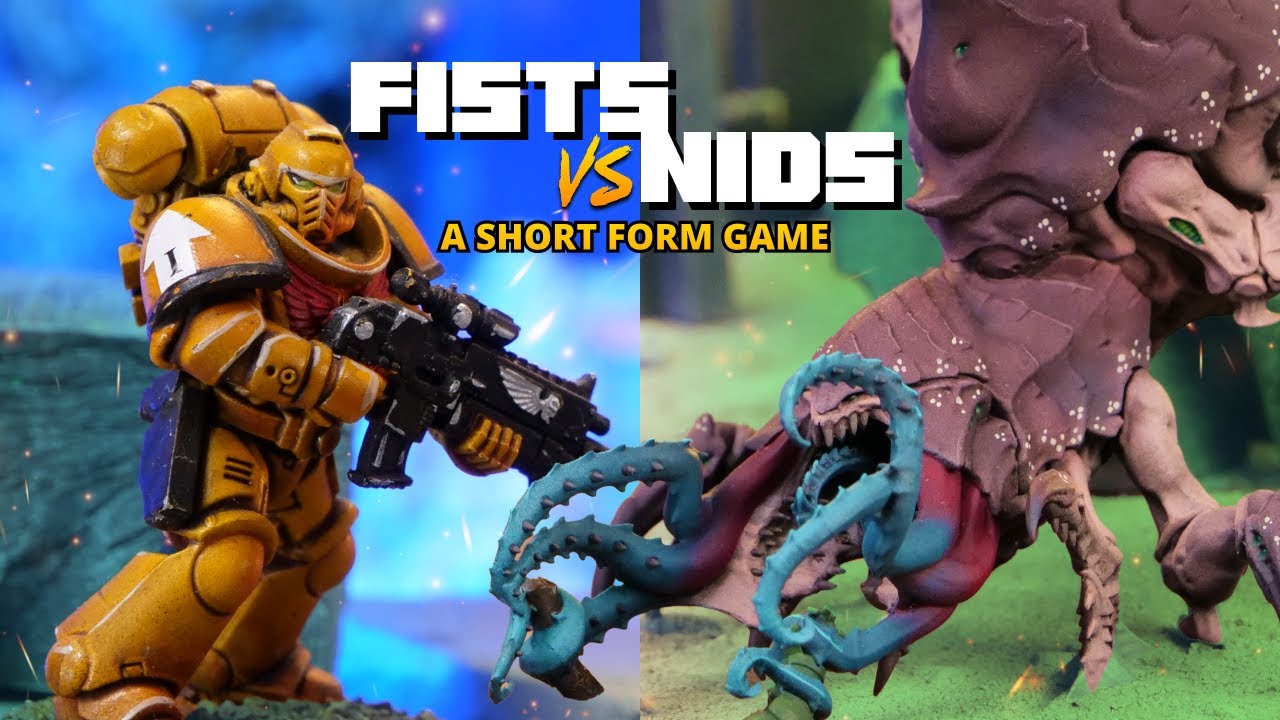 @Bricky Assimilates the Titans - Tyranids vs Imperial Fists - A Short Warhammer 40k  Battle Report