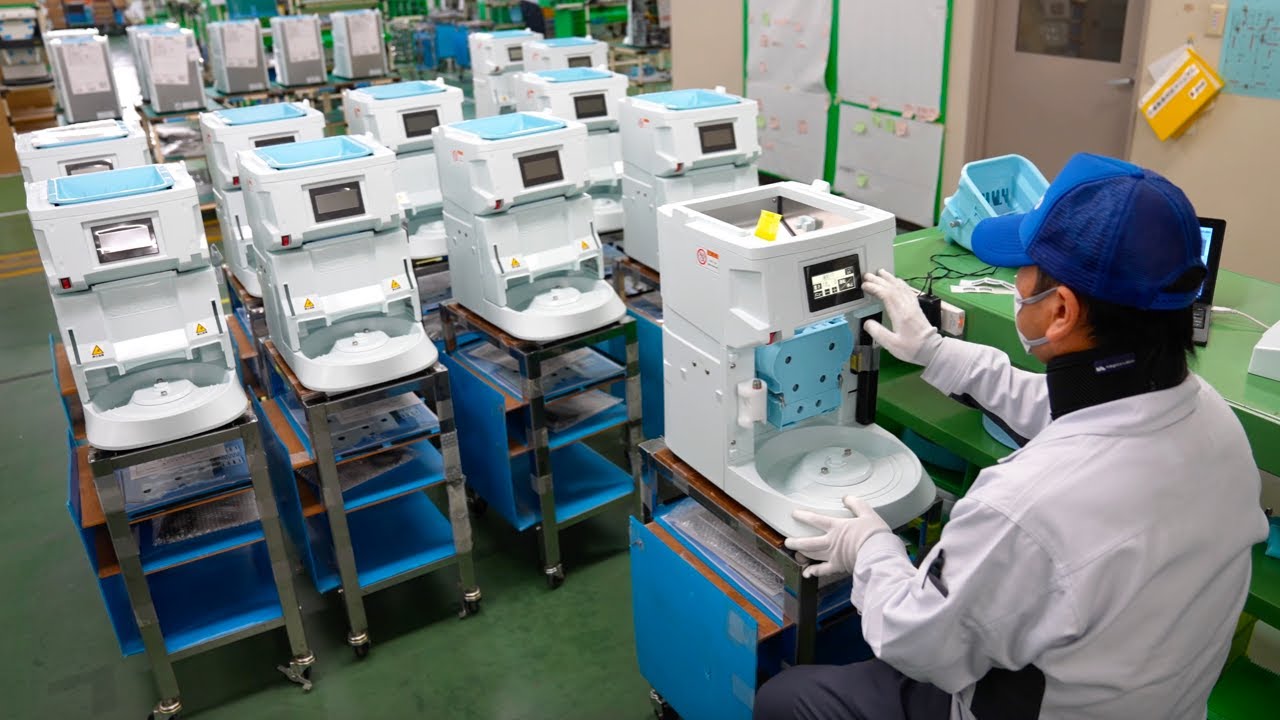 Процесс изготовления суши-робота. Суши-робот, который делает 4800 суши в час.
