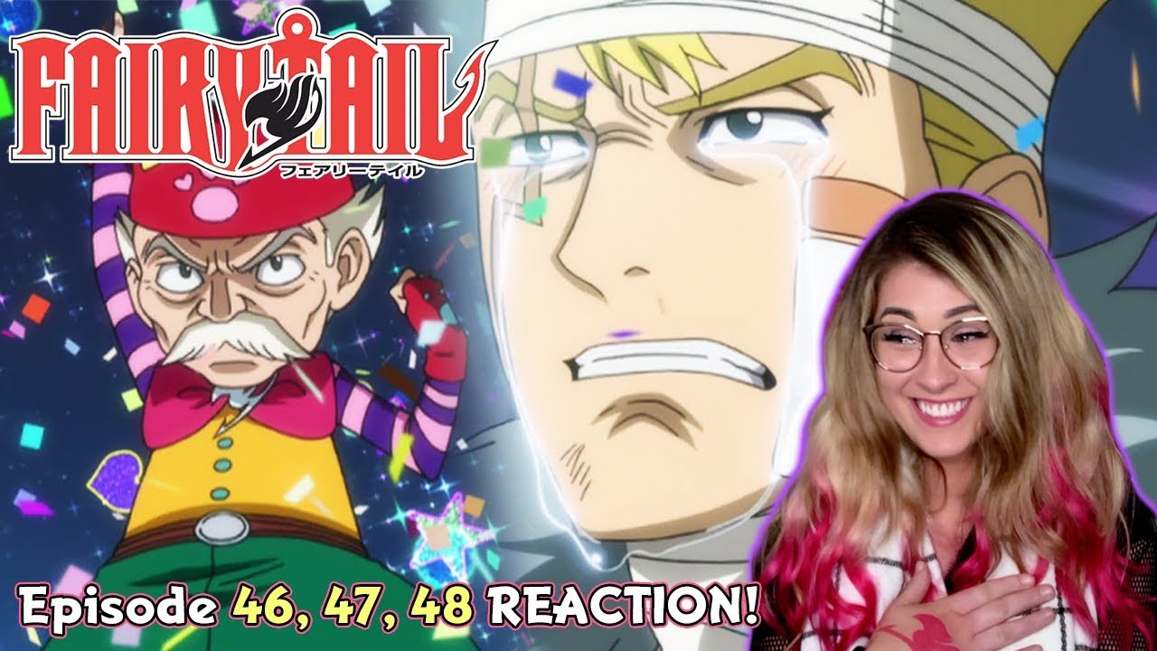 SUCH A BEAUTIFUL MOMENT!!! 🥺Fairy Tail Episode 46, 47, 48 REACTION!