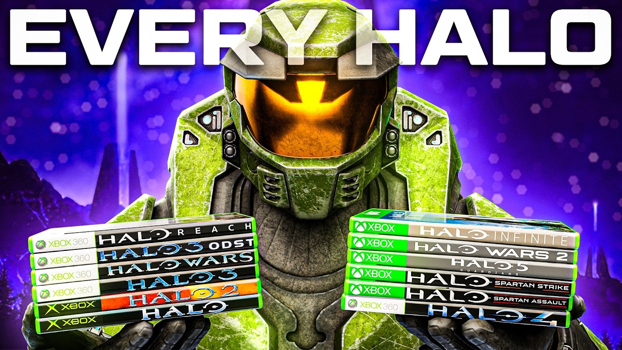 Playing and Ranked EVERY Halo in 2025!