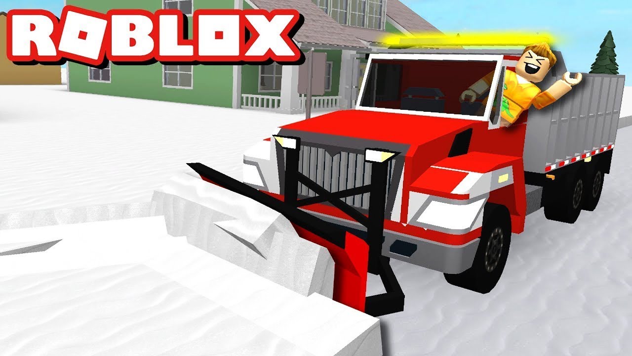 Robloxda Kar Küreme Kamyonu Aldık ☃️Snow Shoveling Simulator❄ #4