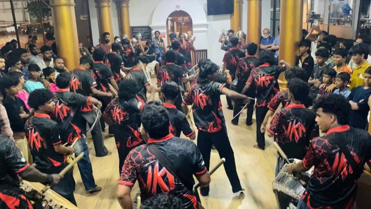 Sound..🔊🥵| VKM THAMBOLAM❤️&zwj;🔥| വഴിപാട് മേളം🥁| @PAZHANJI CATHEDRAL 2025