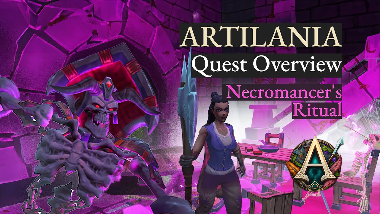 Undead Purge Stopping the Necromancer's Ritual | Artilania Quest Overview