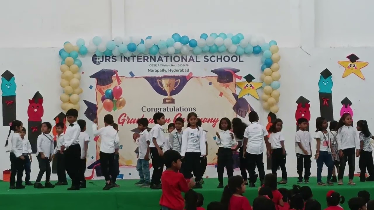J R S international School ##(u k g pp2 A) *@my son dance performance🎉🕺🎊