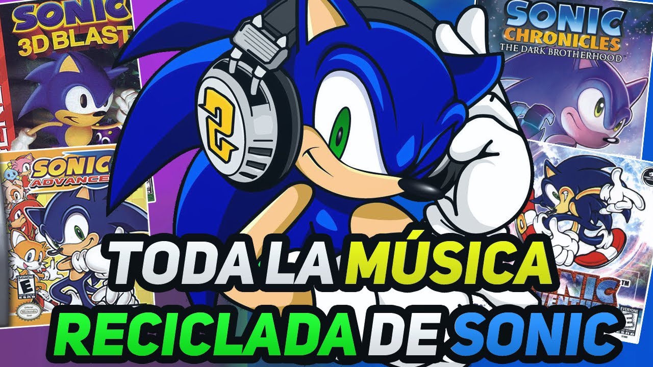 TODA LA MÚSICA RECICLADA DE SONIC...bueno, casi | Ryuko Shion