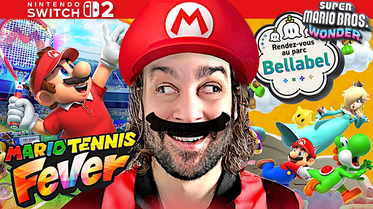 ON a JOUÉ aux Nouveaux Jeux MARIO sur NINTENDO SWITCH 2 !