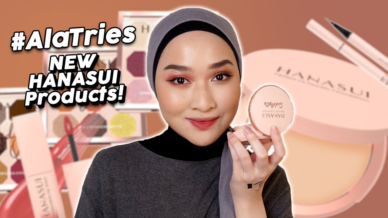 #AlaTries HANASUI NEW PRODUCTS ! EYESHADOW, SOULMATTE CUSHION, ETC