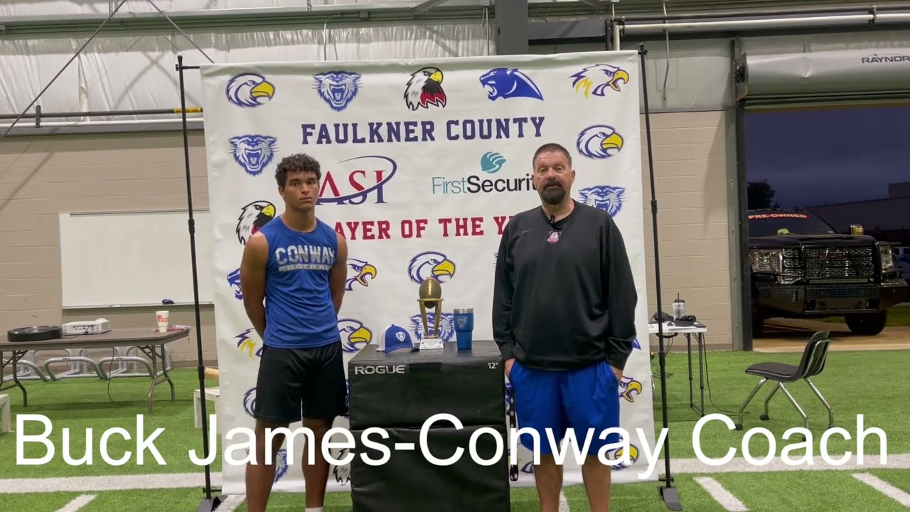 Faulkner County Player of the Week Donovan Omolo