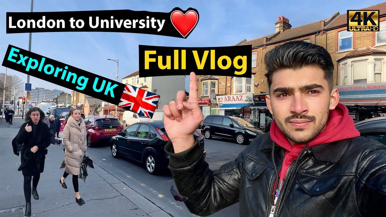 Full Vlog: UK University Student Life 🇬🇧 | From London to University Journey & Travel Experience