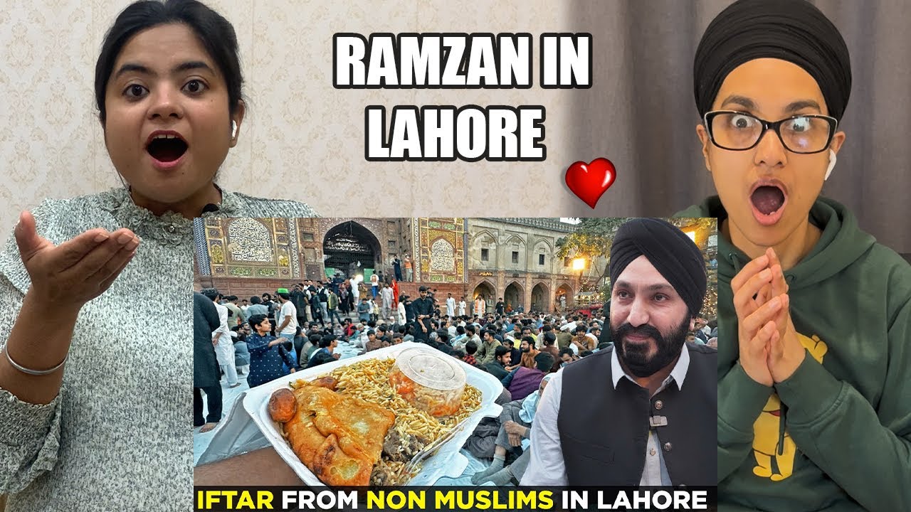 Indian Reacts To Iftari from Sikhs, Hindus & Christians in Lahore | Inter Faith Ramzan in Pakistan