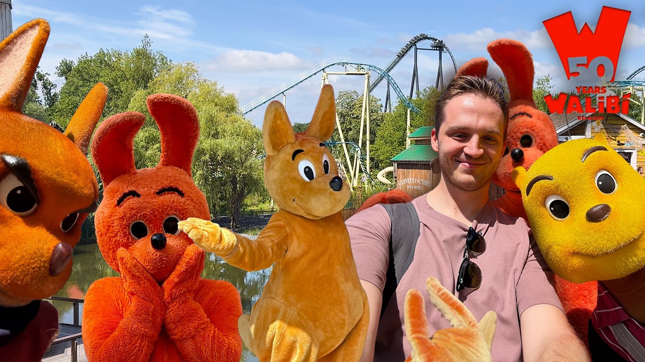 50 jaar Walibi | Walibi Belgium Juli 2025