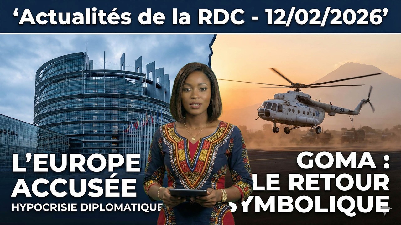 INSIDE NEWS RDC | 12/02/2026 | PROBABLE CÉSSEZ LE FEU - GOMA : L'ONU REVIENT, L'EUROPE ACCUSÉE