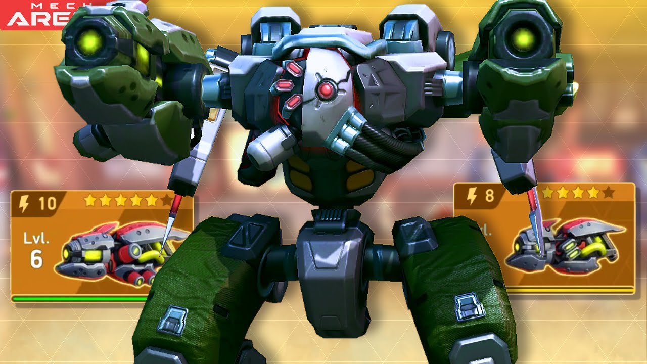 Eclipse + Pod Gun 10/8 😎| The BEST F2P Build??? | Mech Arena