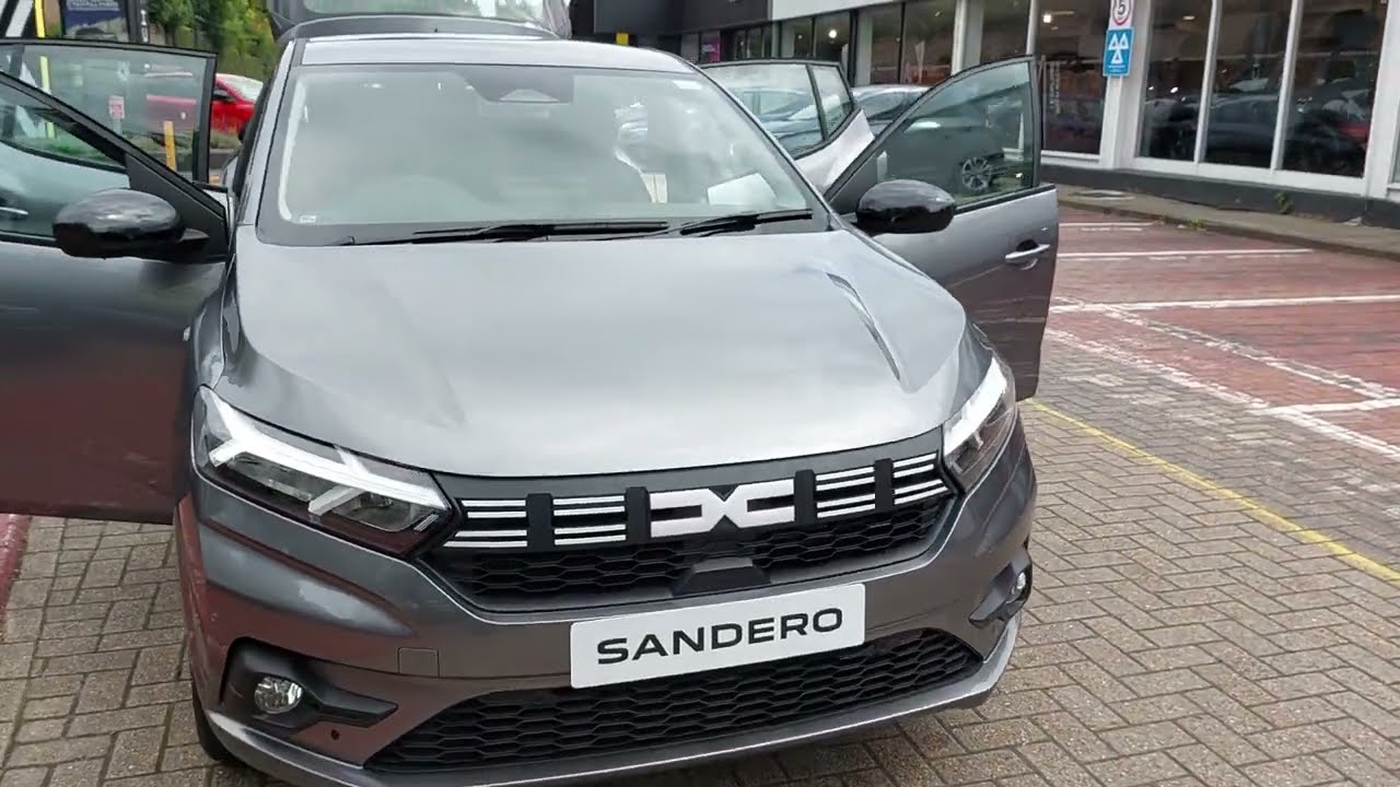 BRAND NEW DACIA SANDERO PETROL AUTOMATIC JOURNEY in SHADOW GREY @ Dacia Croydon